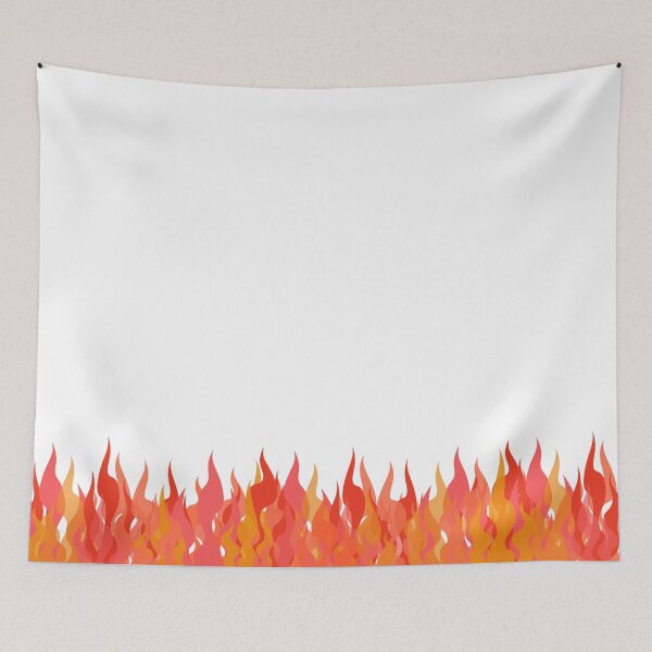 Item preview, Flame Flames Hot Fire Colorful Pattern designed and sold by mythandframe.