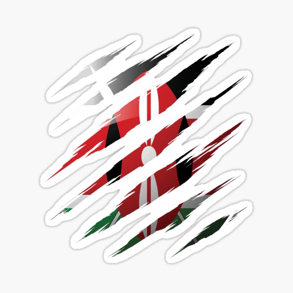 Item preview, Kenya My Country Claw Nail designed and sold by HelloFromAja.