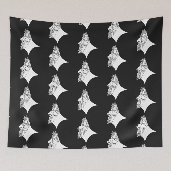 Item preview, Black and White Checkered Lady designed and sold by Nealoc.