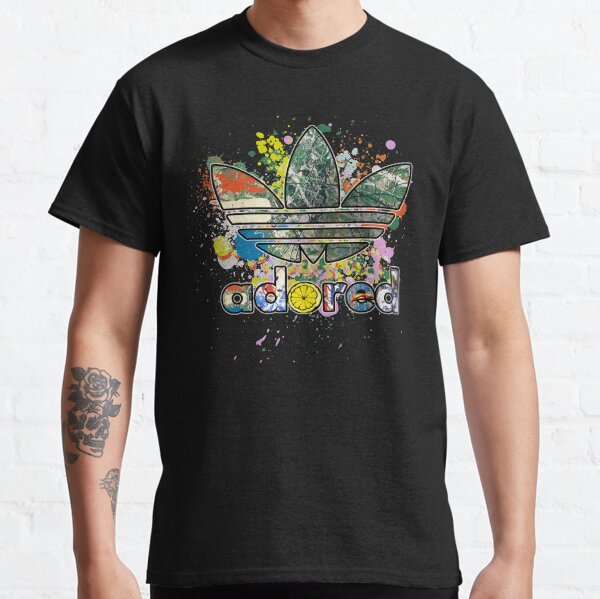The Stone Roses Adored Colour Burst Madchester Jackson Pollock Style Design Classic T-Shirt