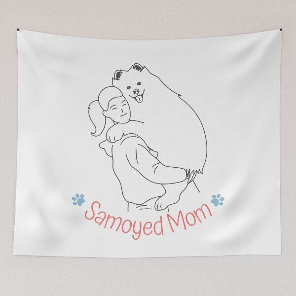 Item preview, Samoyed Mom designed and sold by Lulupainting.