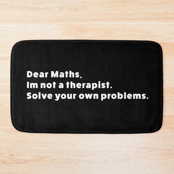 Item preview, Dear Maths... designed and sold by Jamiecsmith1986.