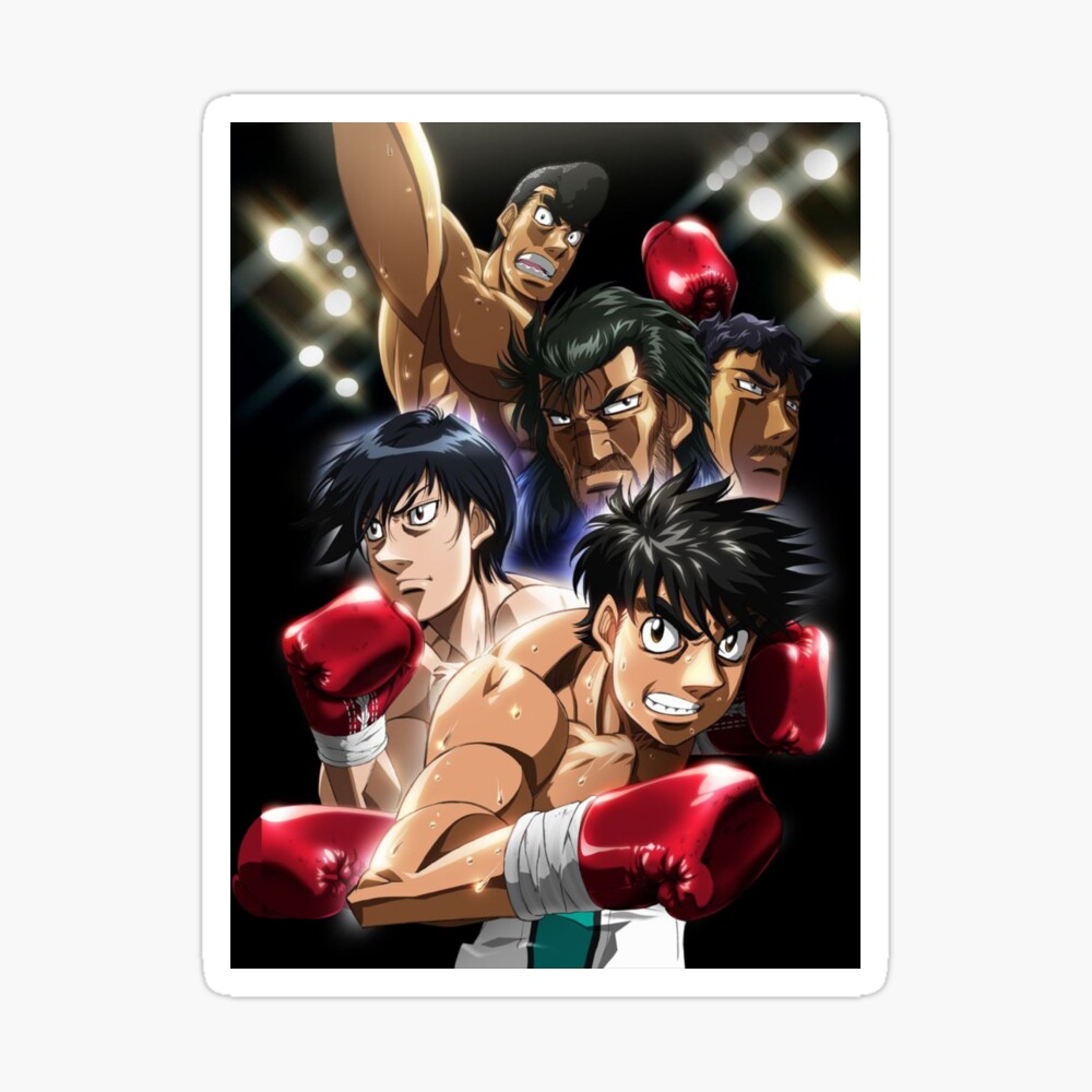 Hajime no Ippo Sticker for Sale by Axel Bogers