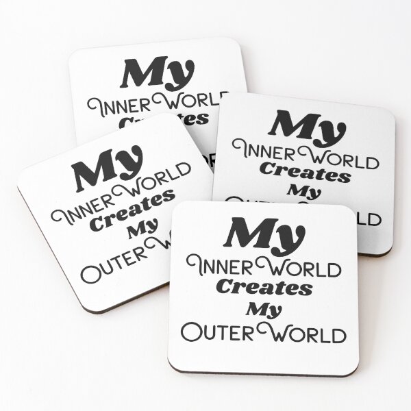 Item preview, My Inner World Creates My Outer World designed and sold by LoA-Lady.
