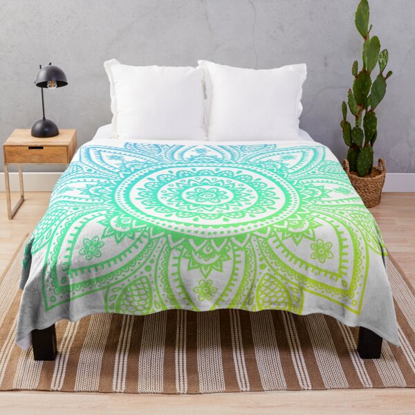 Item preview, Mandala Mehndi Henna Inspired Sunrise Gradient Design Decorative asthetic Pattern designed and sold by CreatedbyJR.