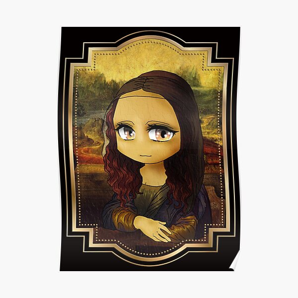 Póster «Muñeca Mona Lisa» de GiulsAnnaVada Redbubble