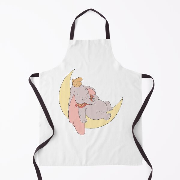 Item preview, cute sleeping baby elephant on moon designed and sold by Narniax.