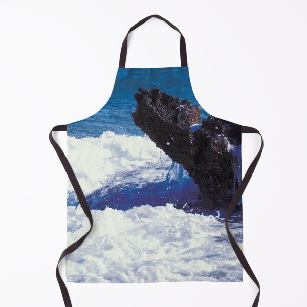 Item preview, Ocean Waves Crashing a Rock Landscape designed and sold by IrisDesign20.