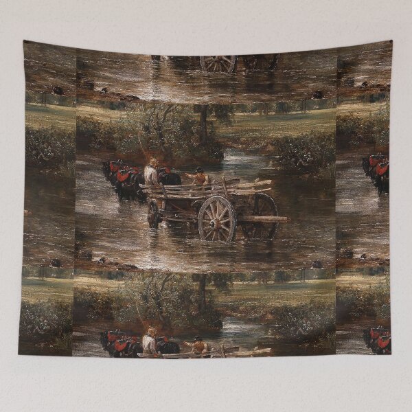 Item preview, Horse and cart Landscape art - John Constable designed and sold by Vintage Designs +.
