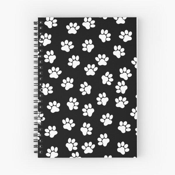 Item preview, Black & White Dog or Cat Paw Prints designed and sold by Primroaddesigns.