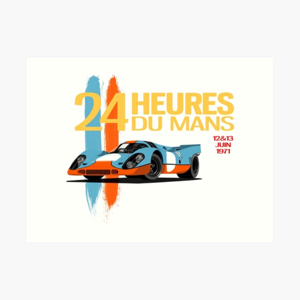 Porsche 917 Lámina artística