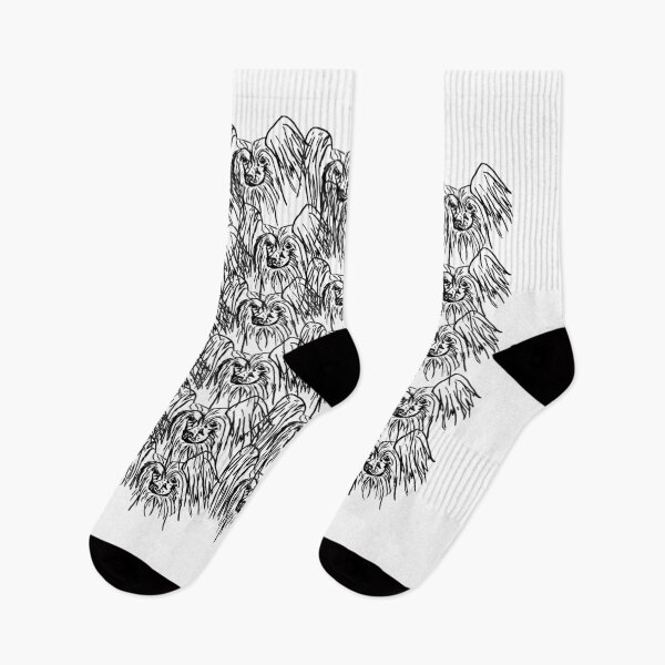 Item preview, Chinese crested dog pattern designed and sold by NinaBetterNot.
