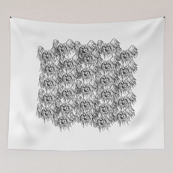 Item preview, Chinese crested dog pattern designed and sold by NinaBetterNot.