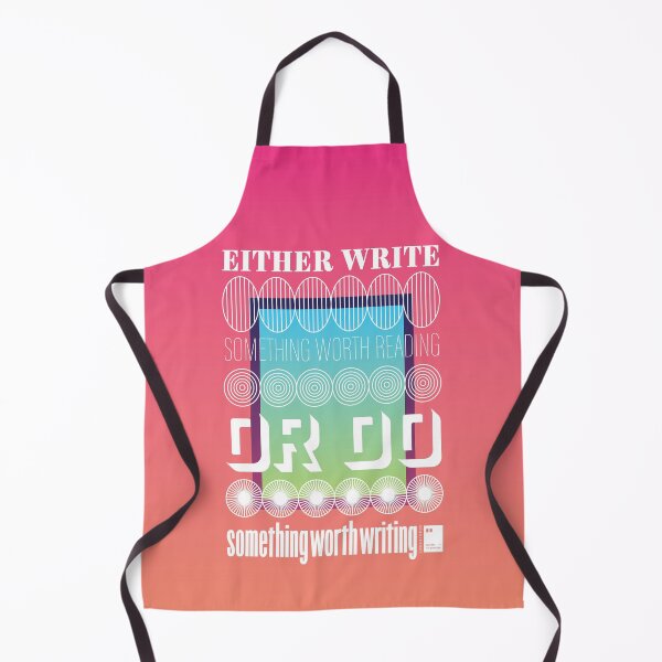 Item preview, Either write something worth reading or do something worth writing designed and sold by quotesonposters.