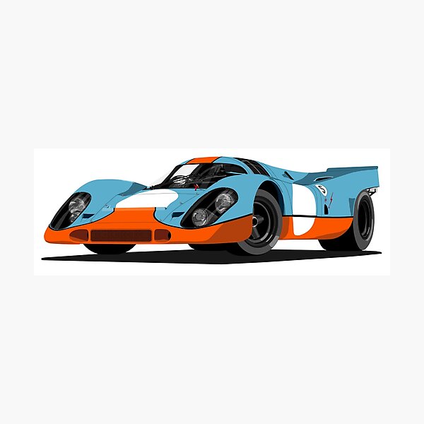 Porsche 917 Lámina fotográfica
