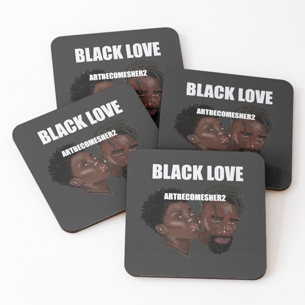 Item preview, Black Love - Dark Backdrop  designed and sold by ArtBecomesHer2.