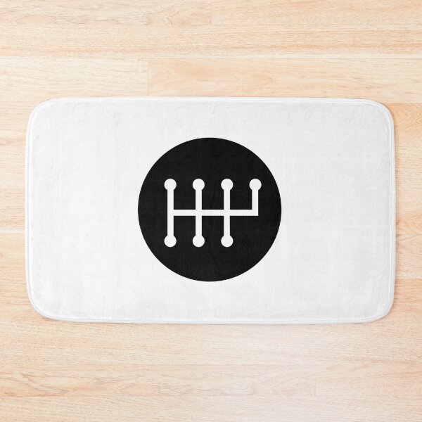Item preview, 6-speed Manual Transmission Shift Pattern (reverse on top right) designed and sold by ApexFibers.