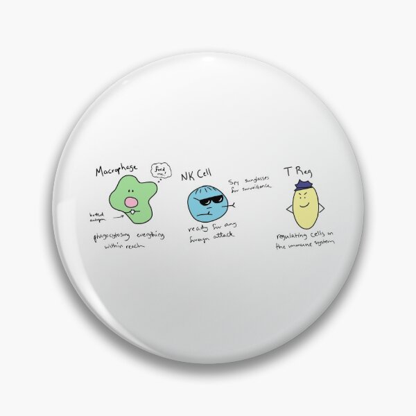 Item preview, Macrophage, NK cell, & T reg designed and sold by alexicat.