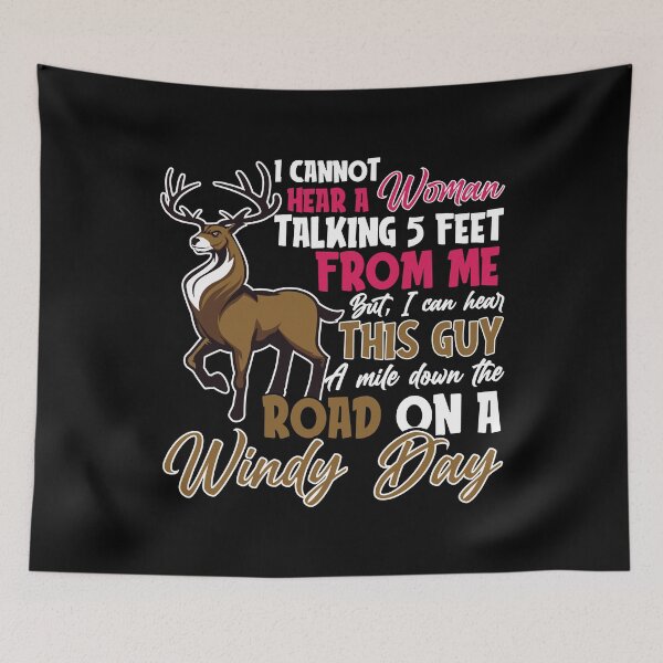 Item preview, Funny Hunting Deer Design designed and sold by shirti.