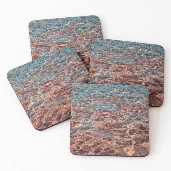 Item preview, Sophisticated Layered Patterns in Burnt Umber with Teal Accents - Take Two designed and sold by Georgia Mizuleva.