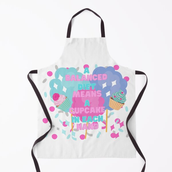 Item preview, A balanced Diet means a cupcake in each hand designed and sold by Oloa.