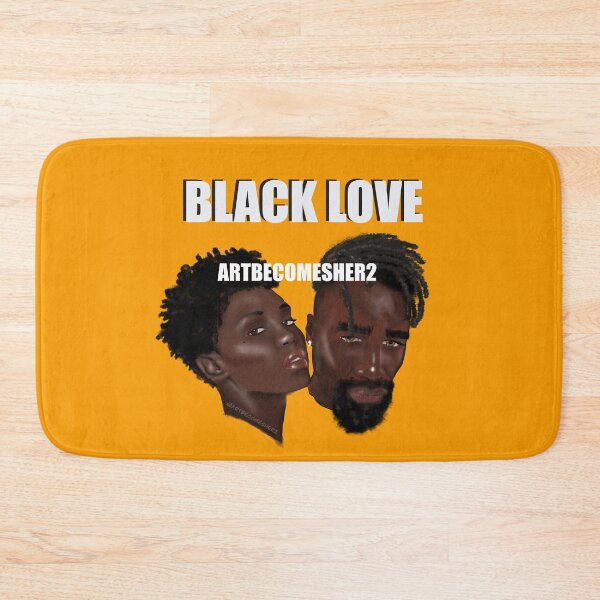 Item preview, Black Love - Sunflower Backdrop  designed and sold by ArtBecomesHer2.