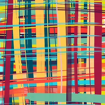 Artwork thumbnail, Stripes Pattern Mask by come