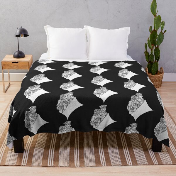 Item preview, King of Diamonds Black and White designed and sold by Nealoc.