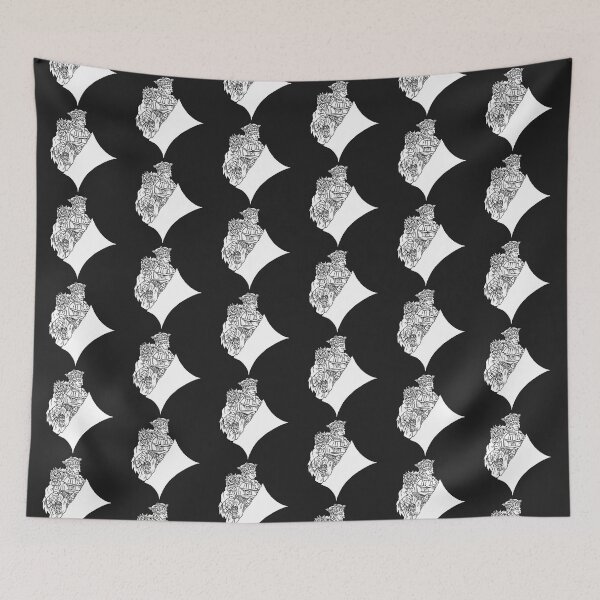 Item preview, King of Diamonds Black and White designed and sold by Nealoc.