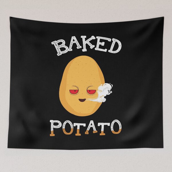 Item preview, Funny Potato Head Baked Potato Design Apparel designed and sold by shirti.