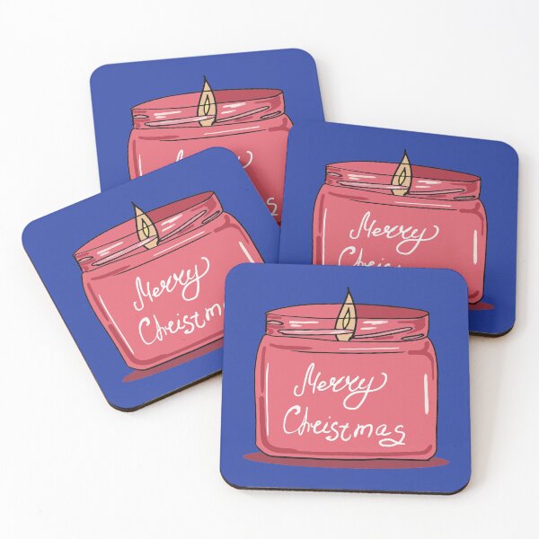 Item preview, Merry Christmas candle designed and sold by redgoch.