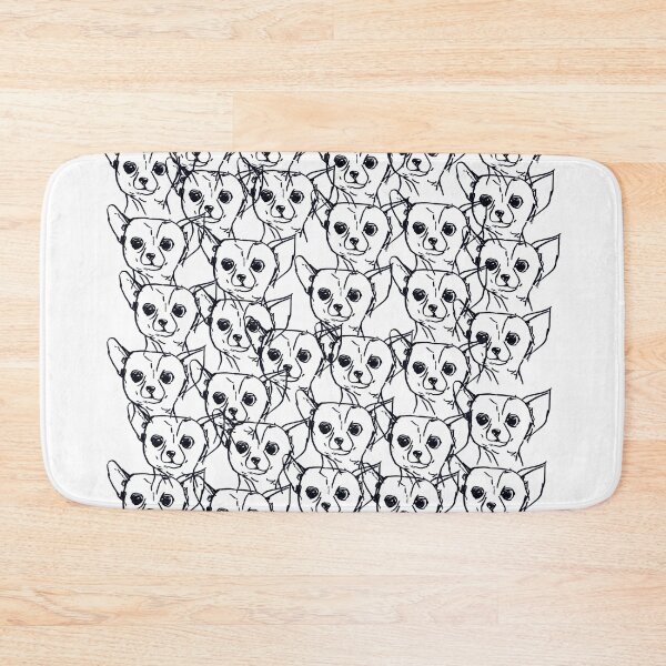 Item preview, Chihuahua pattern designed and sold by NinaBetterNot.