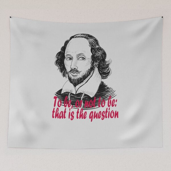 Item preview,  William Shakespeare To Be Or Not To Be Theater Plays Quotes Biography Fans designed and sold by TopTeeShop.