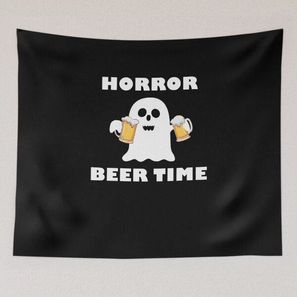 Item preview, Halloween Horror Beer Time designed and sold by DELMEO.