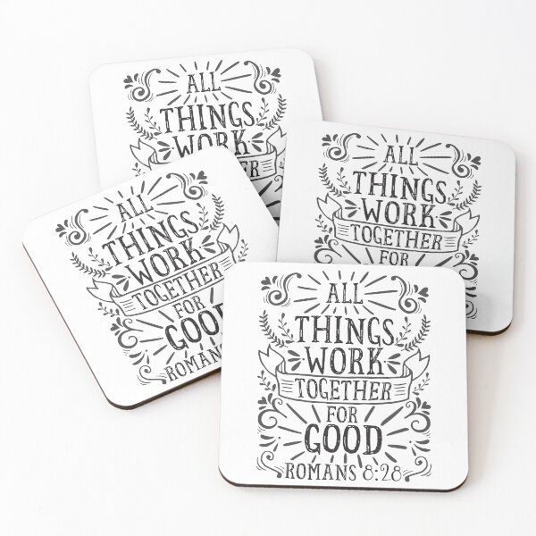 Item preview, Romans 8:28 All Things Work For Good designed and sold by plushism.
