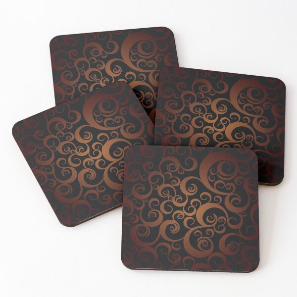 Item preview, Luxurious floral - spiral design designed and sold by 4Seasons.