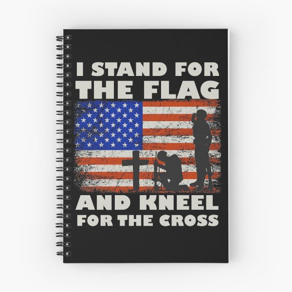 Item preview, I Stand For The Flag And Kneel For The Cross designed and sold by DELMEO.
