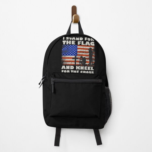 Item preview, I Stand For The Flag And Kneel For The Cross designed and sold by DELMEO.