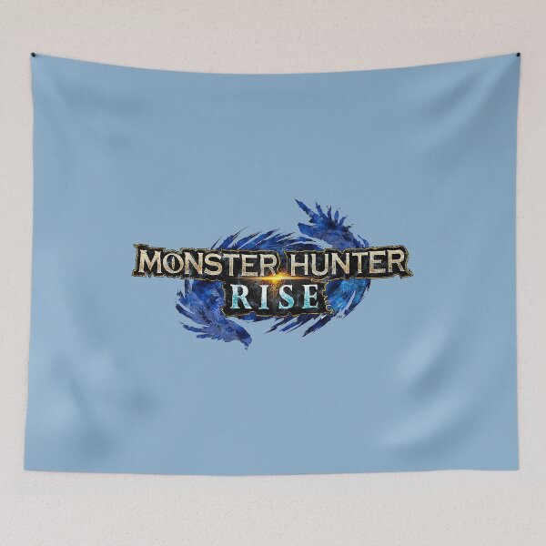 Item preview, Monster Hunter Rise Distressed Logo designed and sold by StebopDesigns.