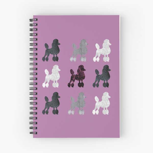 Item preview, Poodle Parade in pink designed and sold by ThePoodleandCo.