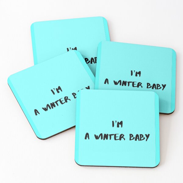 Item preview, I’m a winter baby designed and sold by ArtistRebeccaLS.