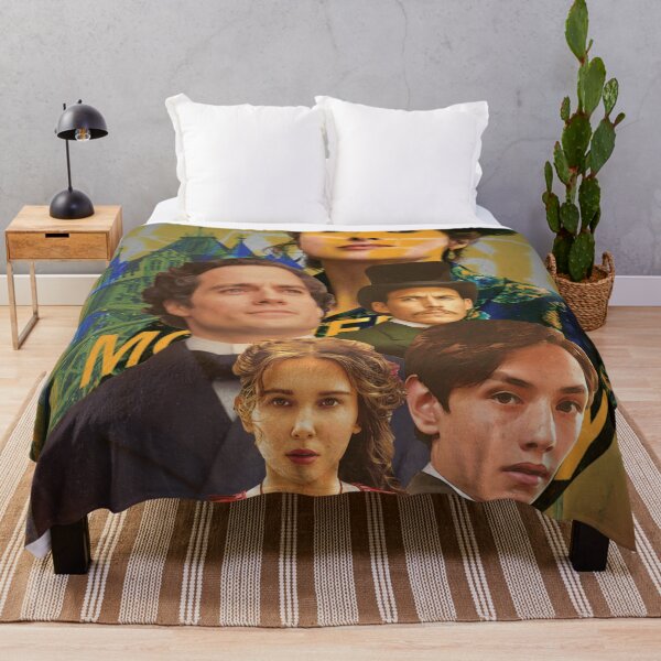 Item preview, Enola Holmes Fan Art - Enola Sherlock Holmes Lord Tewksbury Henry cavill,Millie bobby brown,Sam clafin in Netflix designed and sold by Mindy Bubble.