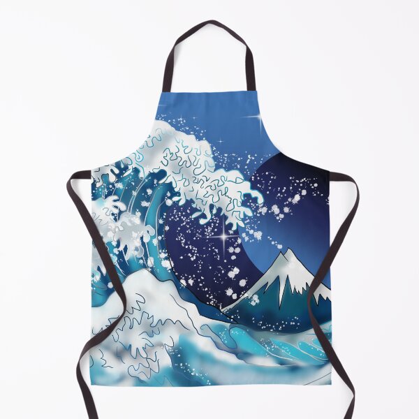 Item preview, The Great Wave off Kanagawa at night designed and sold by CuisineCat.