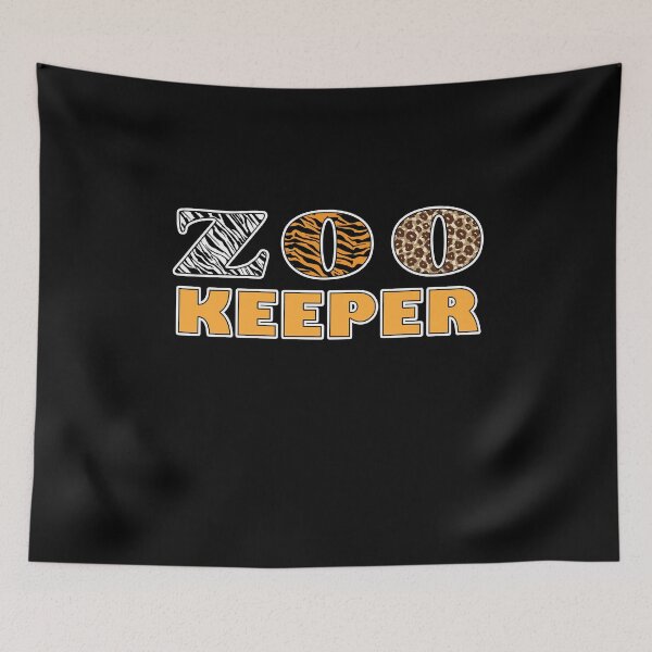 Item preview, Zoo Keeper Design With Fur Sign designed and sold by DELMEO.