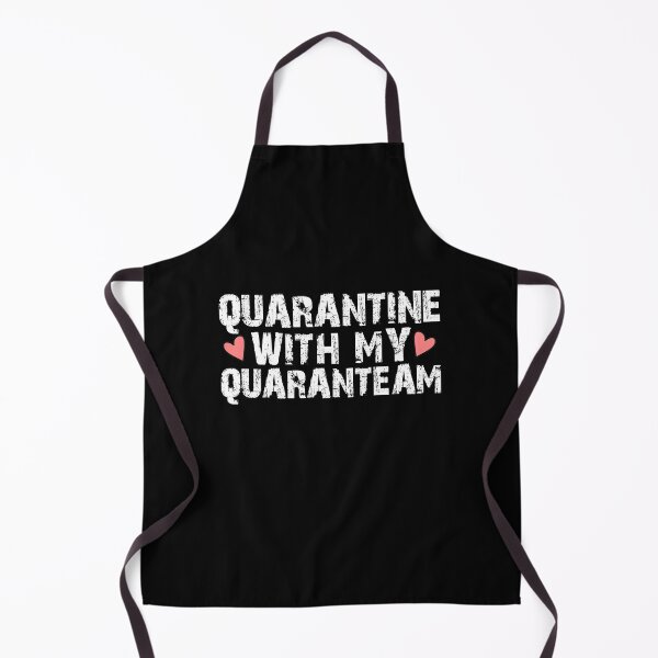 Item preview, Quarantine With My Quaranteam Funny Heart valentine's day Birthday Gift designed and sold by Akmloza.