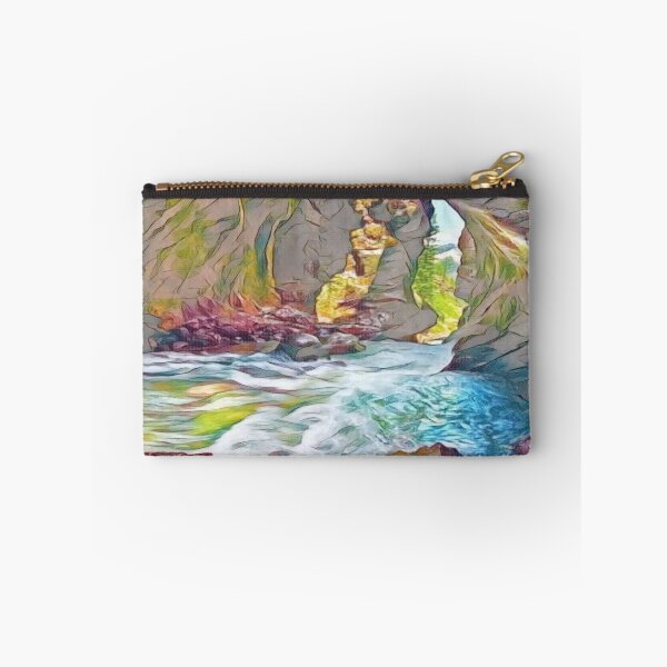 Item preview, Waterfall Cave — Tranquil Water Landscape designed and sold by Galathi Designs.