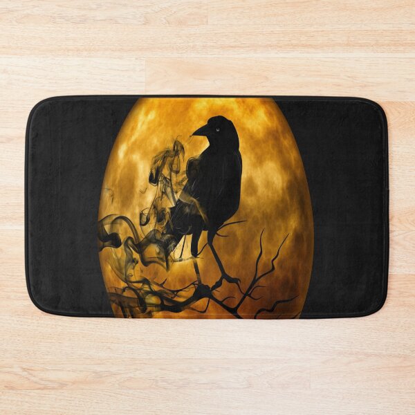 Item preview, Scary Dark Halloween Crow designed and sold by Fashimation20.