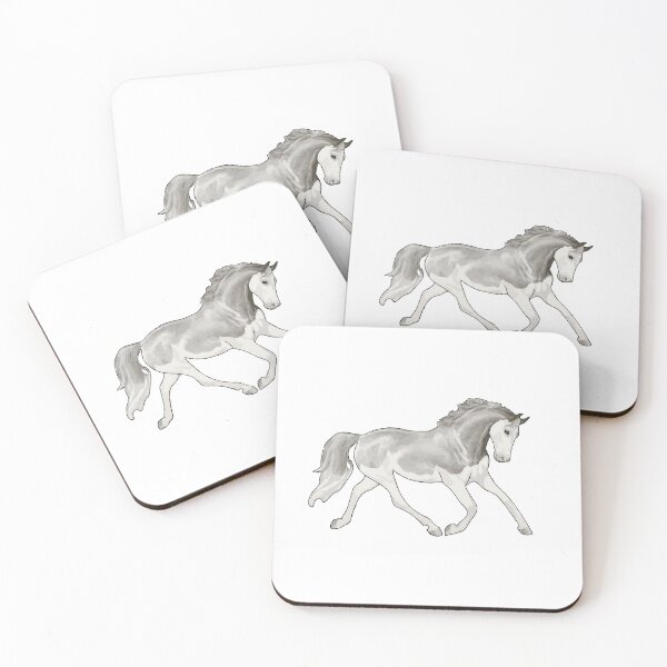 Item preview, Beautiful grey coloured horse  designed and sold by Pappistore.