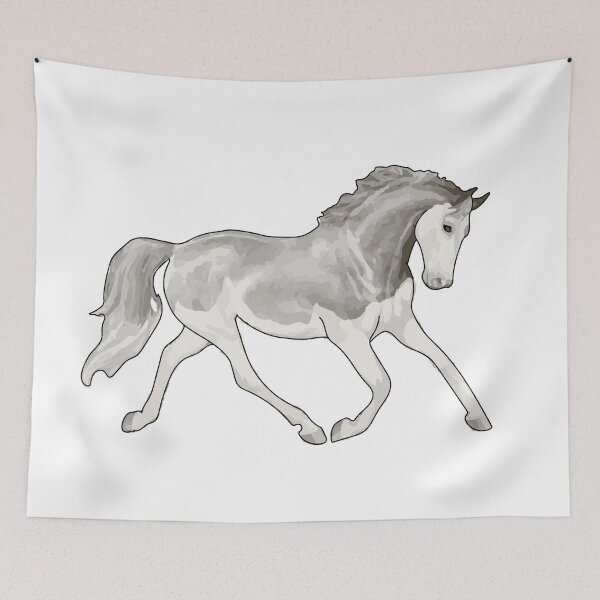 Item preview, Beautiful grey coloured horse  designed and sold by Pappistore.