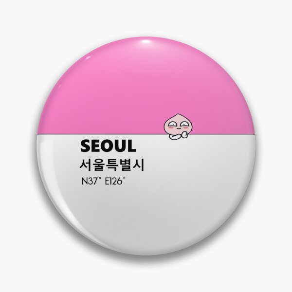 Item preview, Apeach Pink Seoul - Korean Friend designed and sold by gsqui.